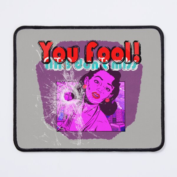 Item preview, You Fool: NHB Don’t Miss – Retro Statement Graphic Art designed and sold by Brooklyn Hearty.