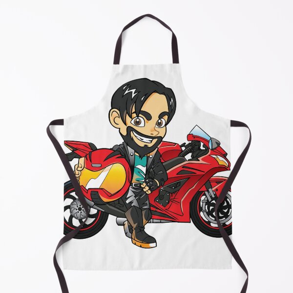 Item preview, Biker & Sport Motorcycle Illustration designed and sold by ridwingz.
