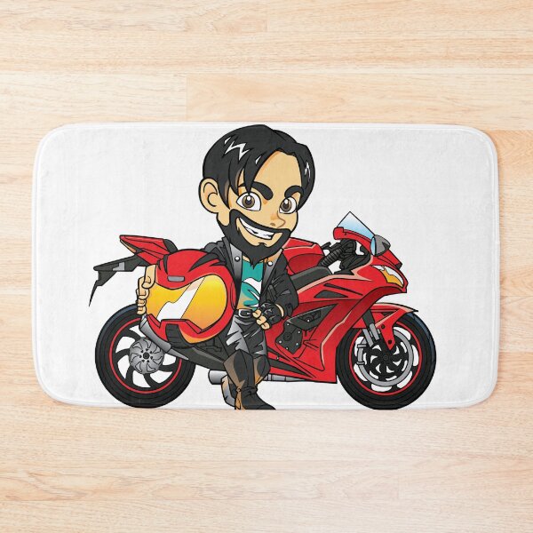 Item preview, Biker & Sport Motorcycle Illustration designed and sold by ridwingz.