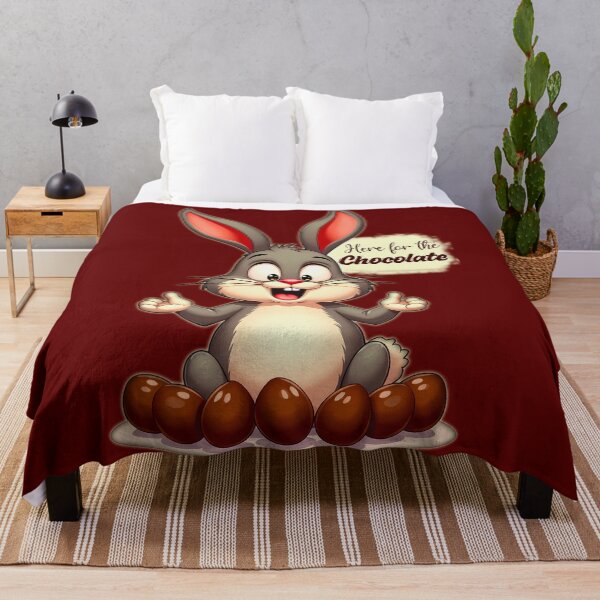 Item preview, More Chocolate – Funny Easter Bunny designed and sold by Topoartispp.