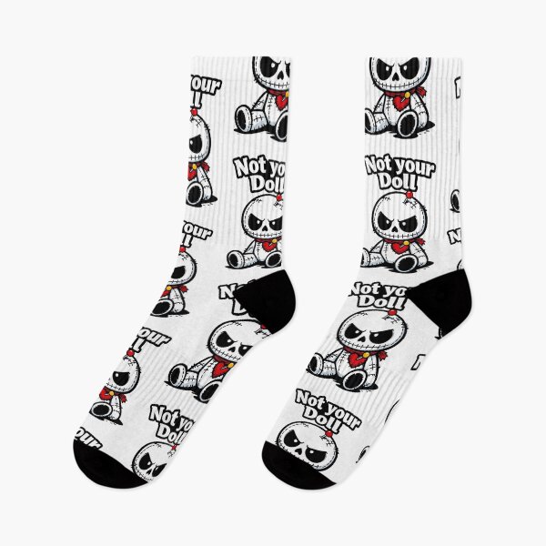 Item preview, Not Your Doll - Skeleton Voodoo Doll Art designed and sold by Skulls & Calaveras.