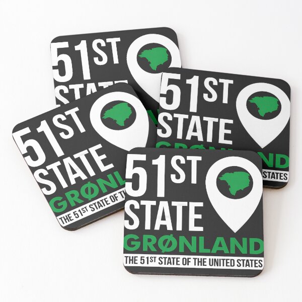 Item preview, Greenland 51st State of the United States Groenland designed and sold by benbuster.