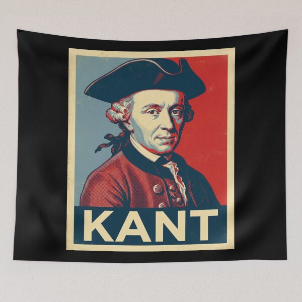 Item preview, Immanuel Kant Hope Style Retro Poster Art designed and sold by DamianRoy88.