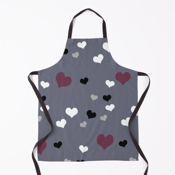 Item preview, Dark Decor Hearts Seamless Repeat designed and sold by Sharon Schwalbe.