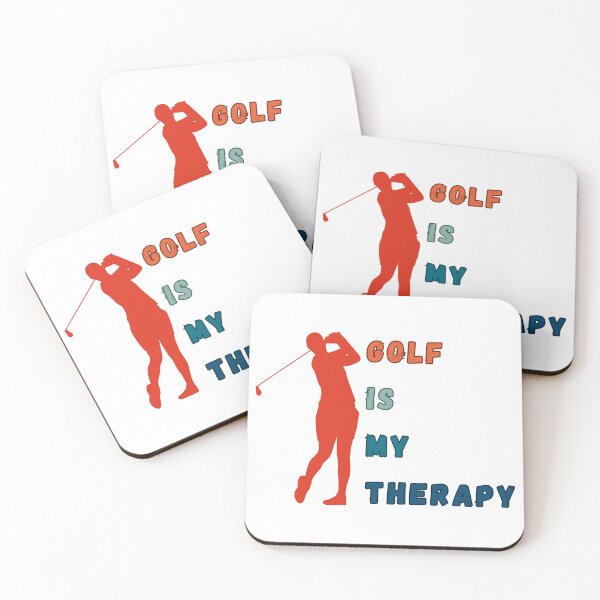 Item preview, Golf Is My Therapy - Funny Golf Saying designed and sold by Wiss2Arts.