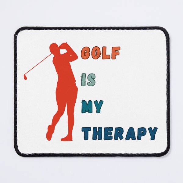 Item preview, Golf Is My Therapy - Funny Golf Saying designed and sold by Wiss2Arts.