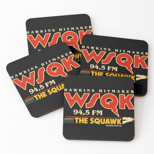 Item preview, WSQK The Squawk 94.5 FM designed and sold by benbuster.