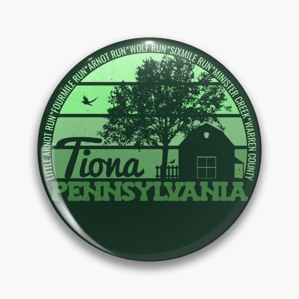 Item preview, Tiona Pennsylvania Sunset Retro Vintage Local Pride Logo designed and sold by CRHPOD20.