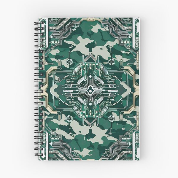 Item preview, Motherboard Camo: Woodland System Grid designed and sold by mxztar.
