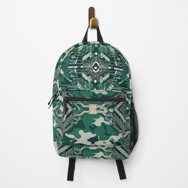 Item preview, Motherboard Camo: Woodland System Grid designed and sold by mxztar.