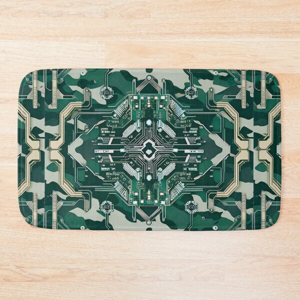 Item preview, Motherboard Camo: Woodland System Grid designed and sold by mxztar.