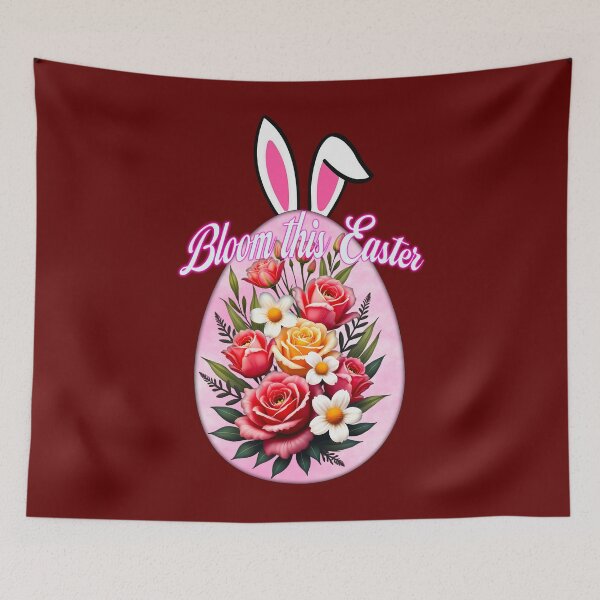 Item preview, Bloom This Easter – Floral Easter Egg Art designed and sold by Topoartispp.