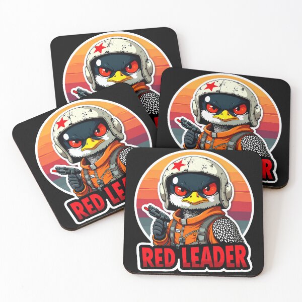 Item preview, Red Leader Rebel Loon - Minnesota Sci-Fi Pilot Mascot designed and sold by The Grumpy Pet Club.