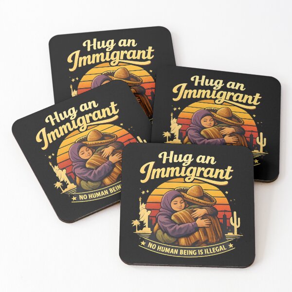 Item preview,  ANTI ICE Hug Immigrant  designed and sold by Uglyandcute.