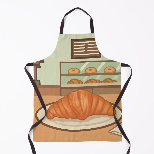 Item preview, Croissant Pastry Pastel Bakery Cozy Coffee Shop designed and sold by Crayon Cup.