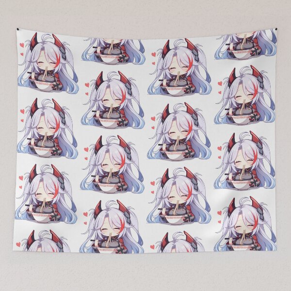 Item preview, Prinz Eugen Azur Lane Playful Ramen Break With Smug Kawaii Energy designed and sold by mildaclairmo.