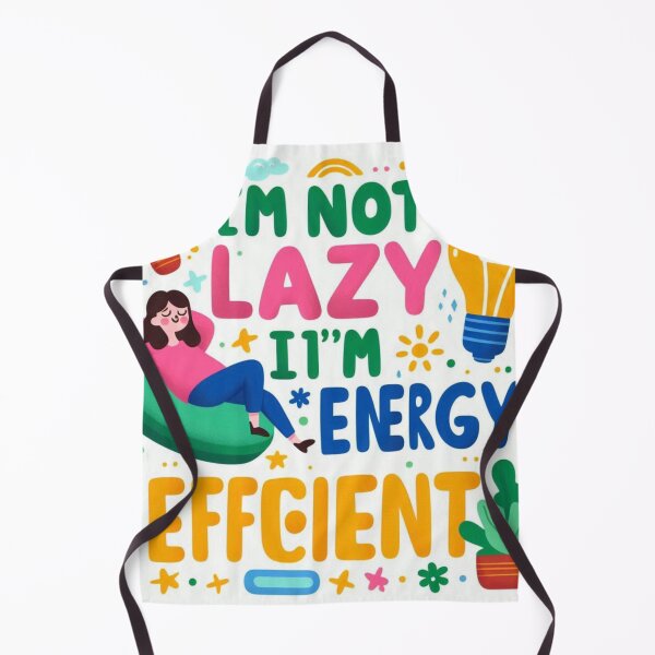 Item preview, I’m Not Lazy I’m Energy Efficient – Funny Sarcastic Quote for Introverts & Office Life designed and sold by ashokreddy343.