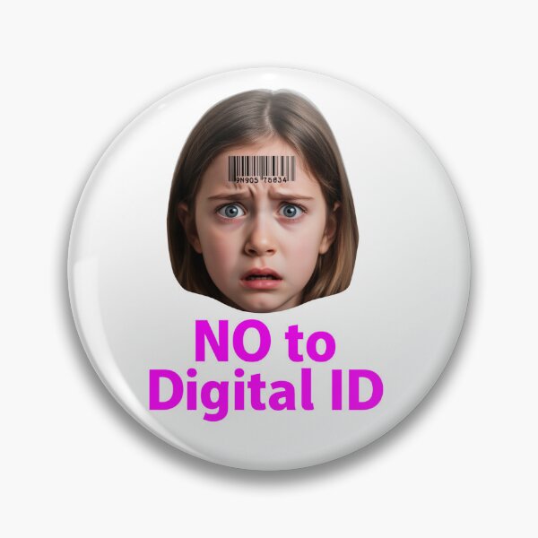 Item preview, Say No to Digital ID designed and sold by aykiradesigns.