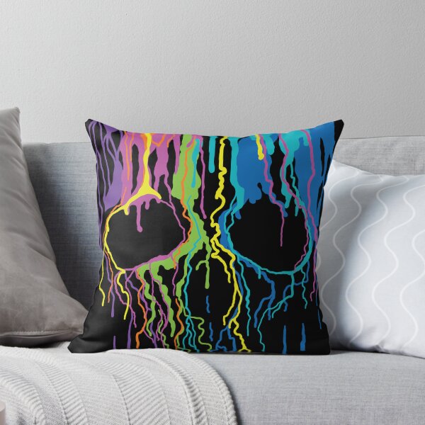 Item preview, Neon Dripping Skull designed and sold by Side Mission Apparel.