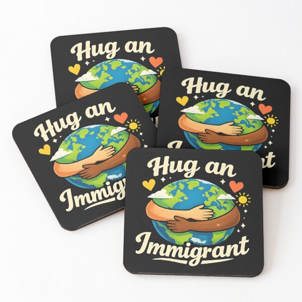 Item preview, ANTI ICE Hug Immigrant  designed and sold by Uglyandcute.