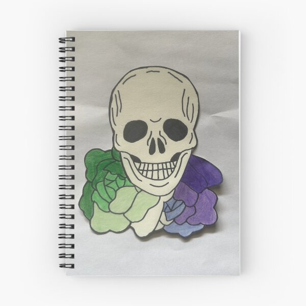 Item preview, Gay Flag Flowered Skull designed and sold by DLChuckles86.