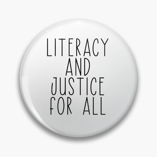 Item preview, Literacy and justice for all  designed and sold by GreersGallery.