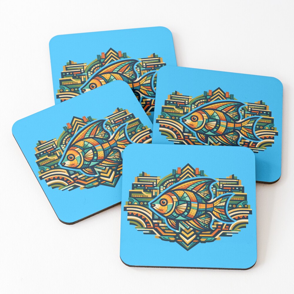 Item preview, Coasters (Set of 4) designed and sold by GrafikLabPTY.