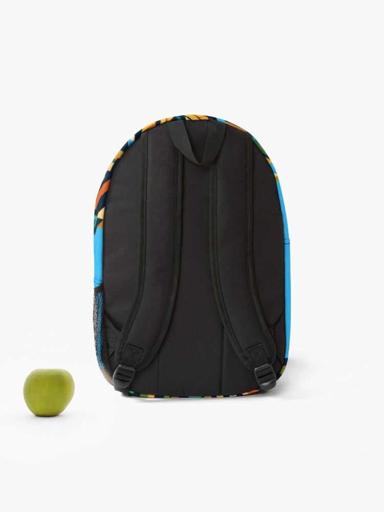Thumbnail 2 of 3, Backpack, Colorful Fish designed and sold by GrafikLabPTY.