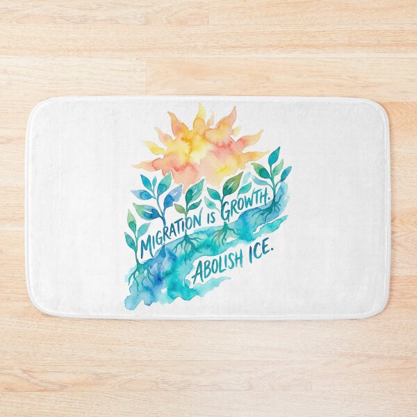 Item preview, Migration Is Growth – Abolish ICE (2) designed and sold by WallaceSilvaART.