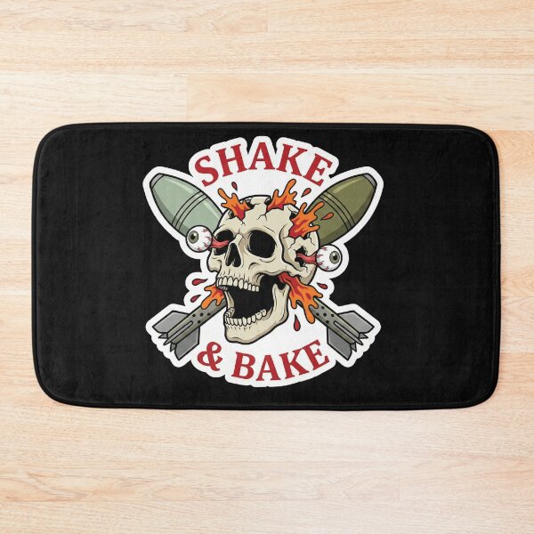 Item preview, Shake and Bake Military Mortar Skull designed and sold by AdyKurniawan.