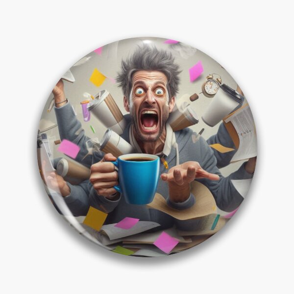 Item preview, Running on Caffeine & Bad Decisions – Funny Coffee Quote Humor designed and sold by ashokreddy343.