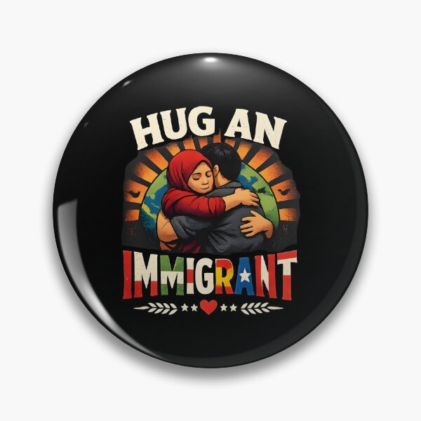 Item preview, ANTI ICE Hug Immigrant  designed and sold by Uglyandcute.