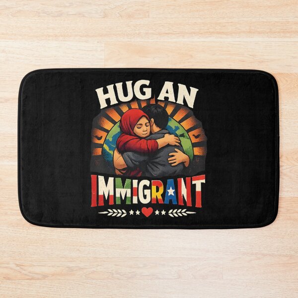 Item preview, ANTI ICE Hug Immigrant  designed and sold by Uglyandcute.