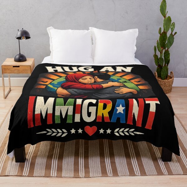 Item preview, ANTI ICE Hug Immigrant  designed and sold by Uglyandcute.