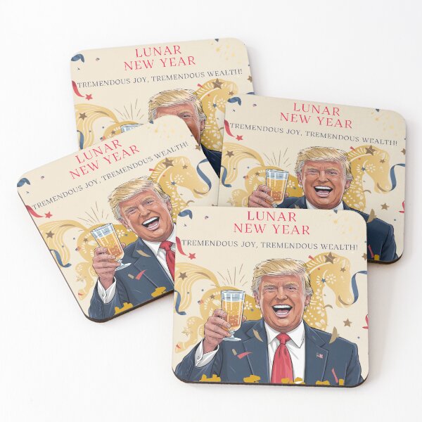 Item preview, Trump Happy Lunar New Year designed and sold by Roy & Tiffany.