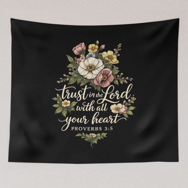 Item preview, Trust In The Lord, Religious , Faith designed and sold by CloudyPress.