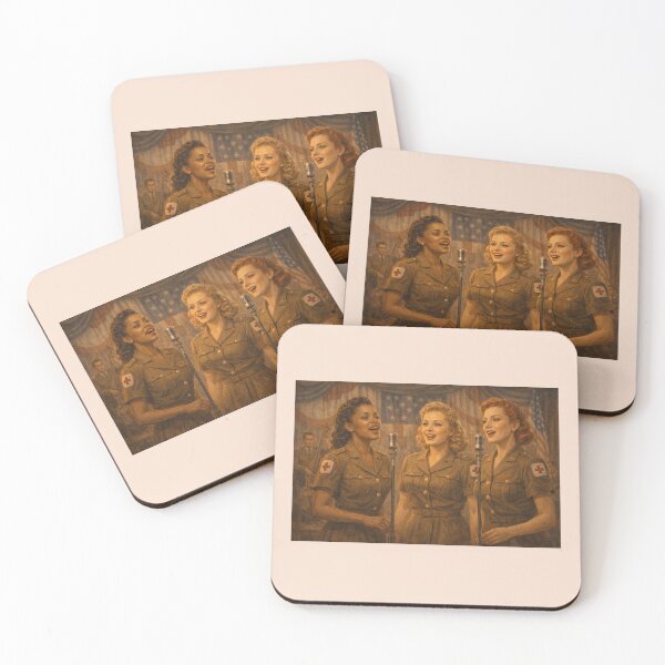 Item preview, USO Harmony Trio – Overseas, 1944 designed and sold by Novel Works Studio.