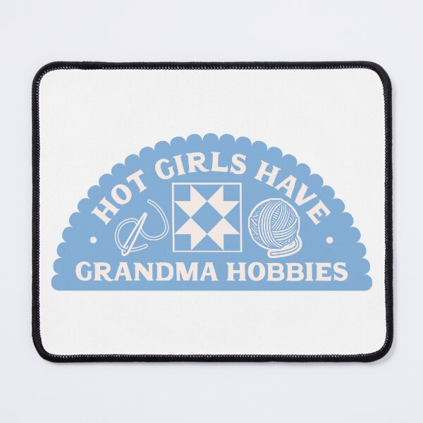 Item preview, Grandma Hobbies - Blue designed and sold by rainytheday.
