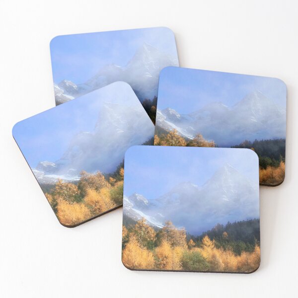 Item preview, Mask of Fog at Four Sisters Mountain designed and sold by DesignEverykind.