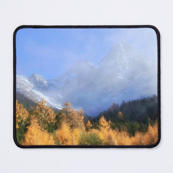 Item preview, Mask of Fog at Four Sisters Mountain designed and sold by DesignEverykind.