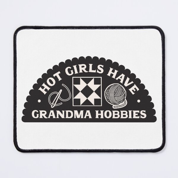 Item preview, Grandma Hobbies - Black designed and sold by rainytheday.