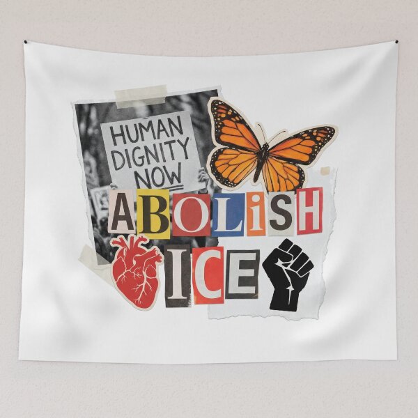 Item preview, Migration – Abolish ICE (3) designed and sold by WallaceSilvaART.