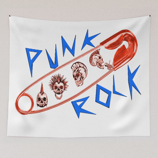 Item preview, PUNK ROCK PIN-SKULLS! designed and sold by skeletons-lair.