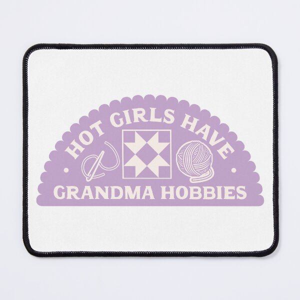 Item preview, Grandma Hobbies - Purple designed and sold by rainytheday.