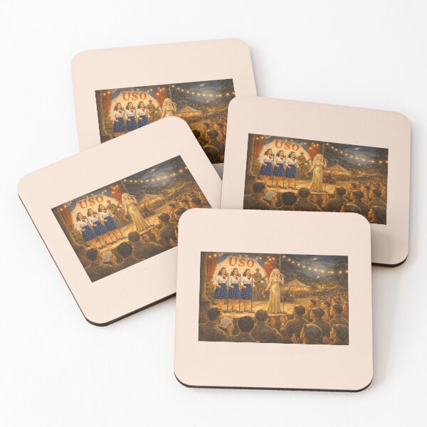 Item preview, USO Overseas Tour – 1944 designed and sold by Novel Works Studio.