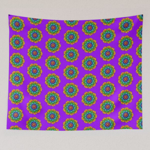 Item preview, yellow mandala designed and sold by Goozeling.