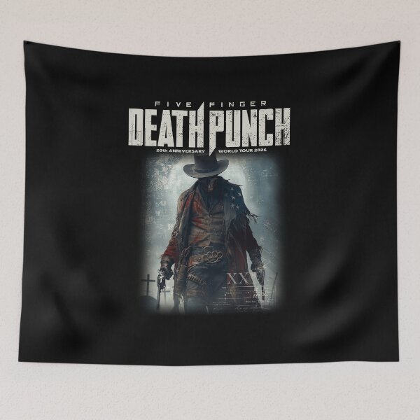 Item preview, Five Finger Death Punch 20th Anniversary World Tour designed and sold by RuperDelois.