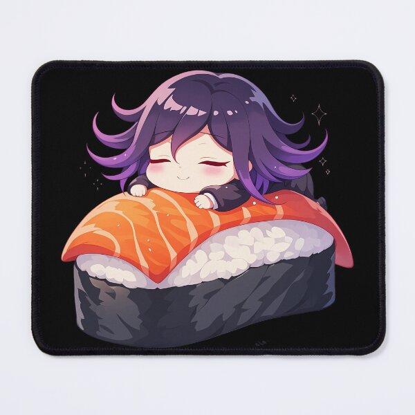 Item preview, Kokichi Ouma Danganronpa Chibi Kawaii Sushi Anime Boy designed and sold by CarlosBender.