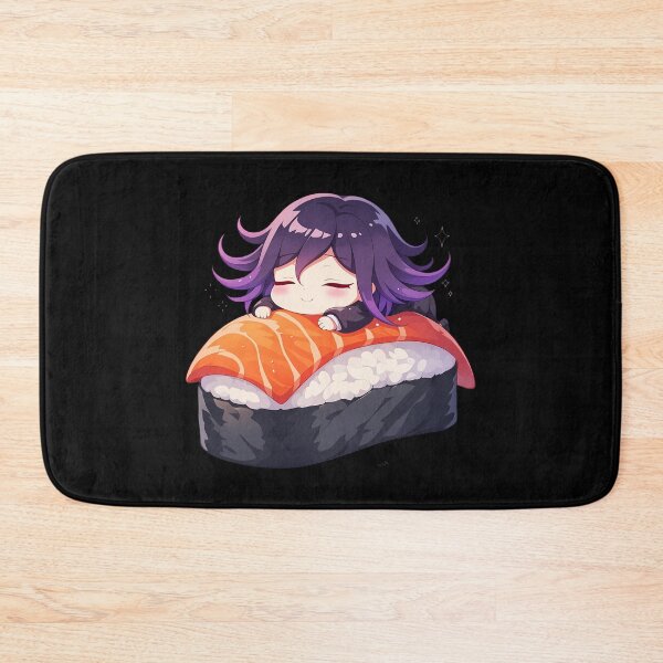 Item preview, Kokichi Ouma Danganronpa Chibi Kawaii Sushi Anime Boy designed and sold by CarlosBender.