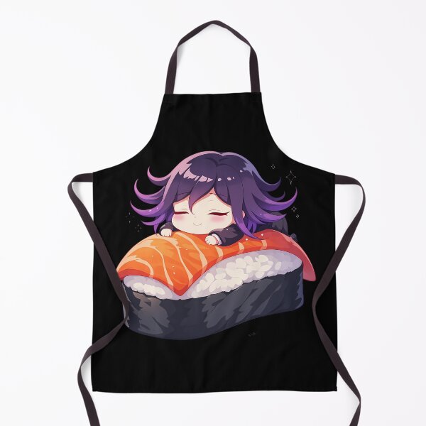 Item preview, Kokichi Ouma Danganronpa Chibi Kawaii Sushi Anime Boy designed and sold by CarlosBender.